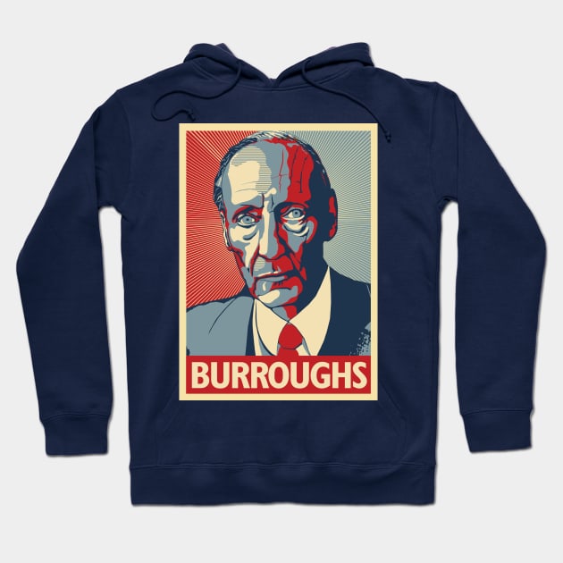 WILLIAM BURROUGHS Hoodie by The Jung Ones